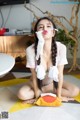 IMISS Vol. 225: Model Lili Qiqi Xixi (李 李 七 七喜 喜) (38 photos)